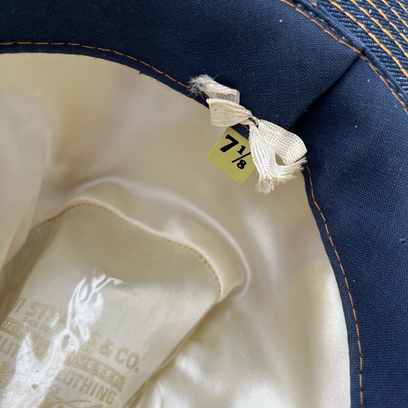 70s Levi’s Denim Cowboy Hat - Picture 10 of 14